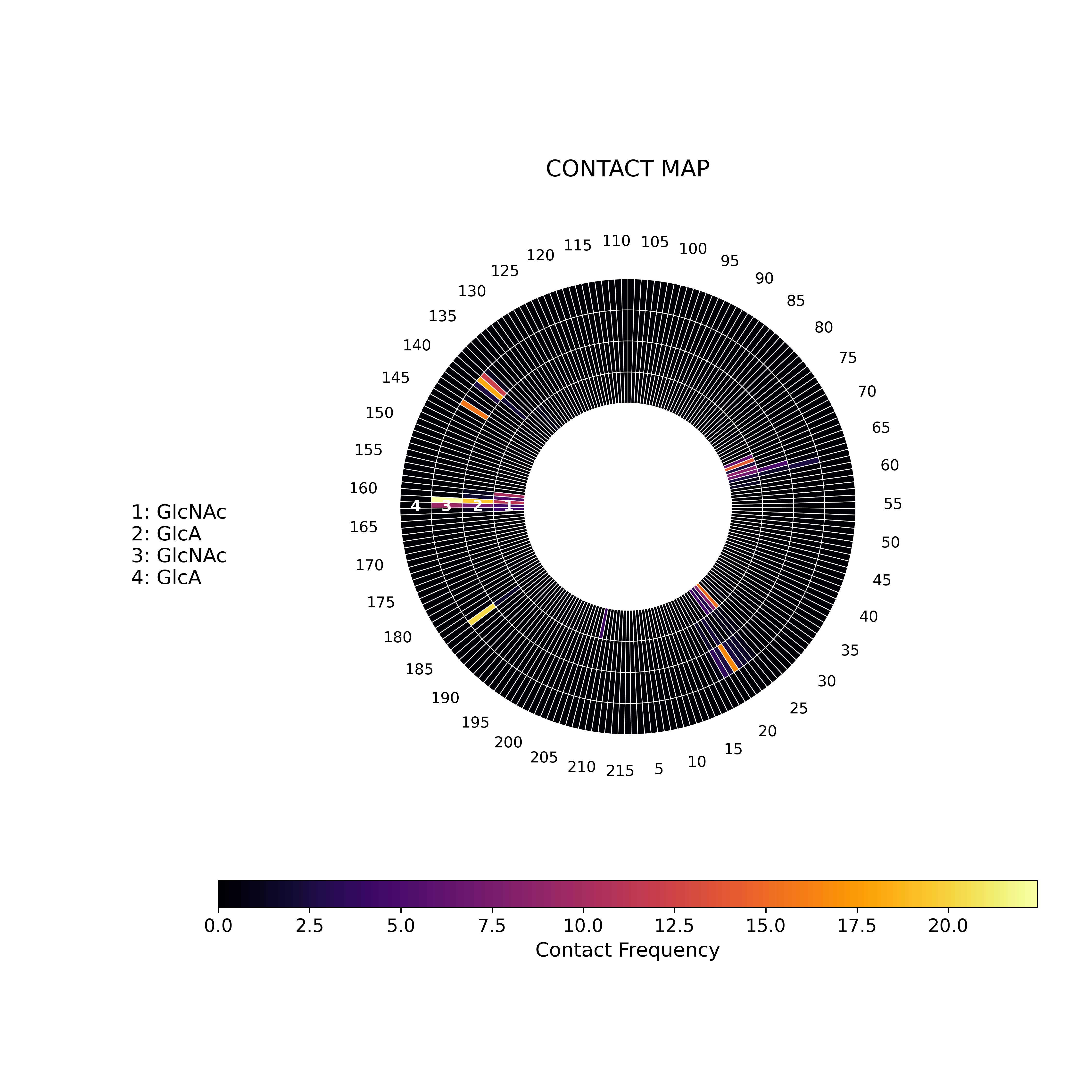 Contacts Map